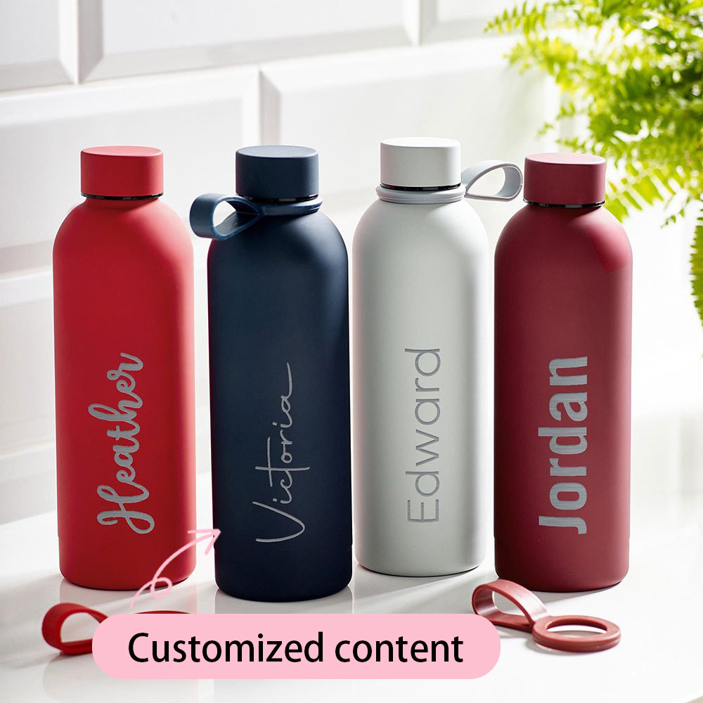 Sports Equipment With Names - Personalized Engraved Name Stainless Steel Water
